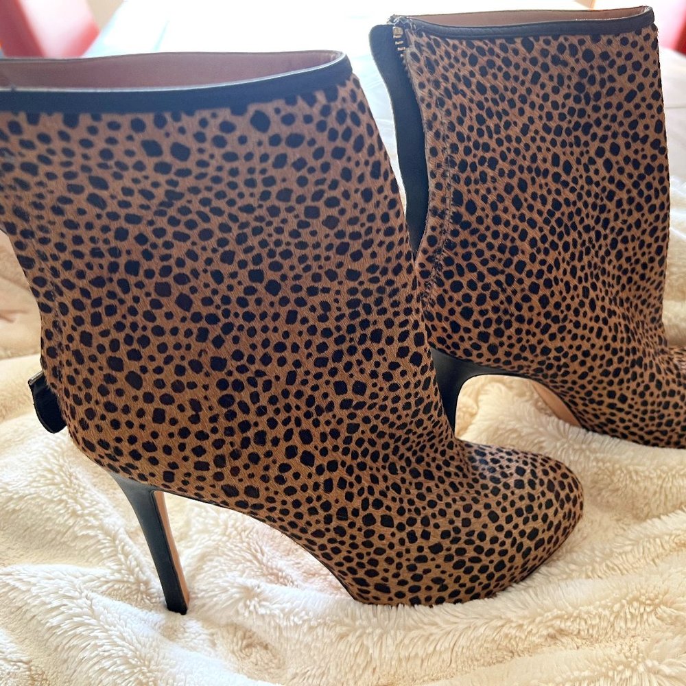 Ann Taylor Cheetah Bootie